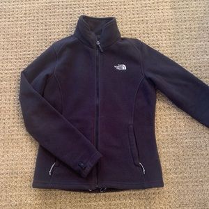 WOMENS NORTH FACE BLACK FLEECE JACKET